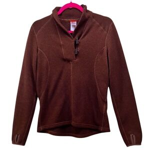 The North Face Fleece‎ Pullover Sweater Brown Medium